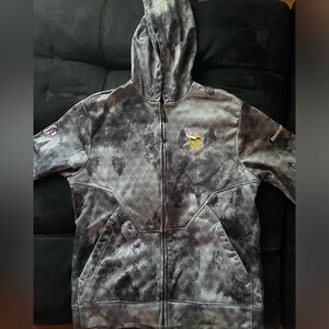 Minnesota Vikings Zip-Up Sweatshirt Reebok